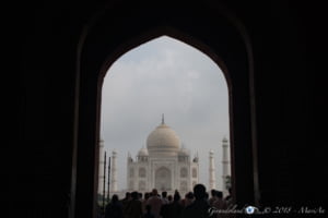 Taj Mahal - Arco d'accesso